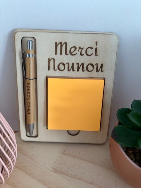 Bloc-notes "Merci nounou"
