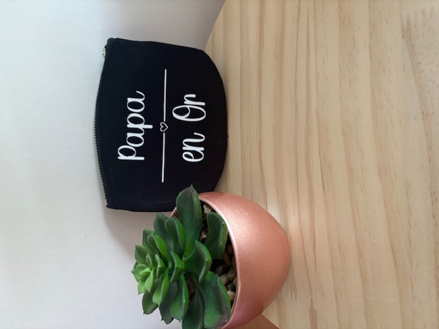 Porte monnaie "papa en or"