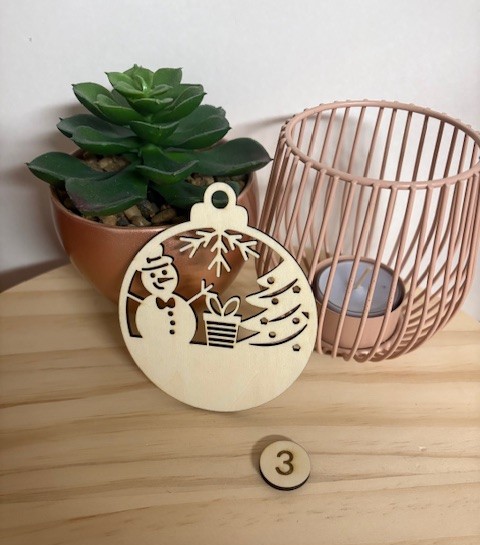 Boules de noël personnalisable