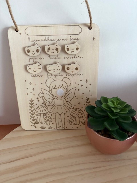Tableau des émotions "fée"