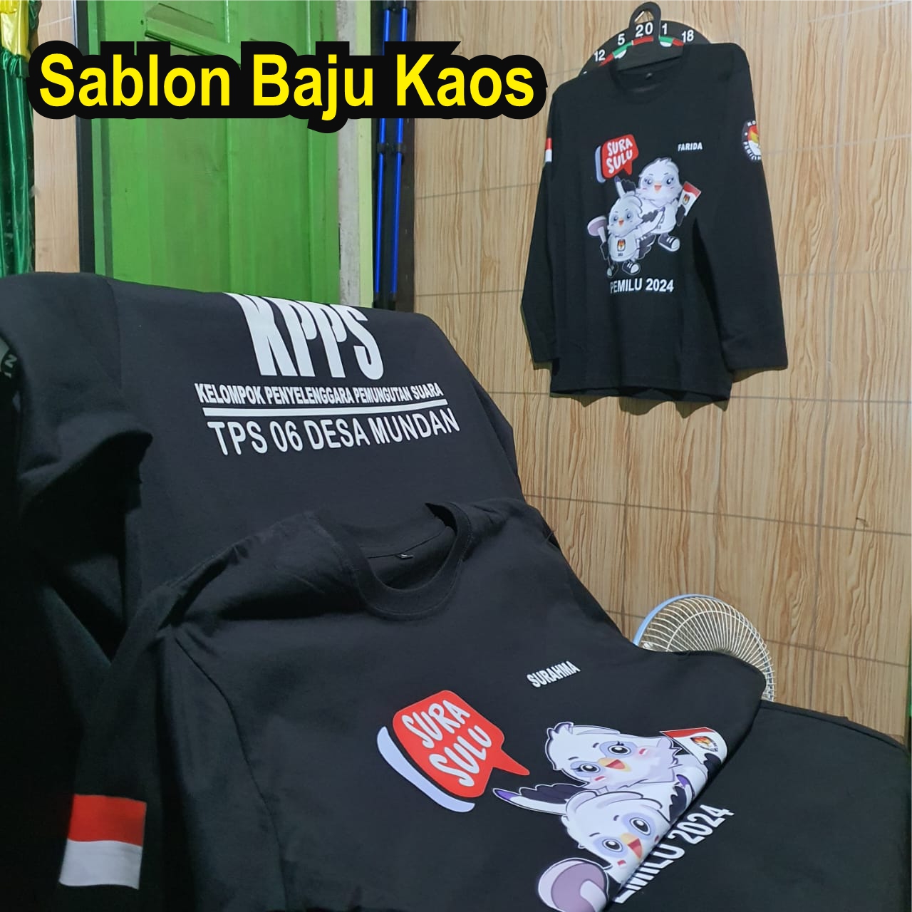 Sablon Baju Kaos DTF