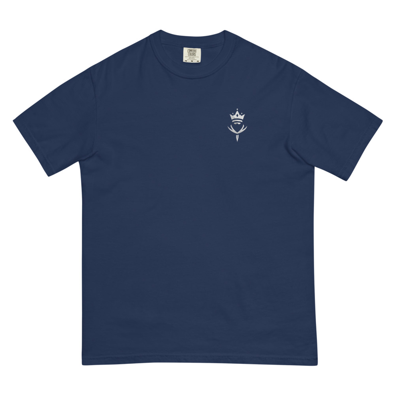 Crown-Rogue White Logo Unisex heavyweight t-shirt
