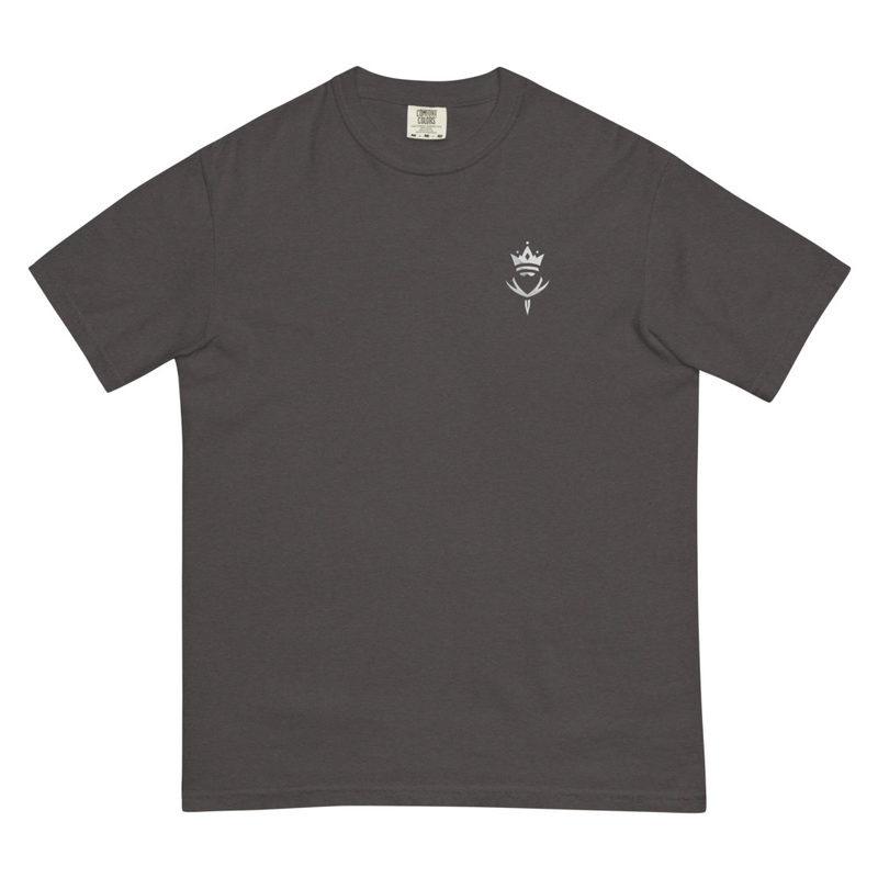 Crown-Rogue White Logo Unisex heavyweight t-shirt