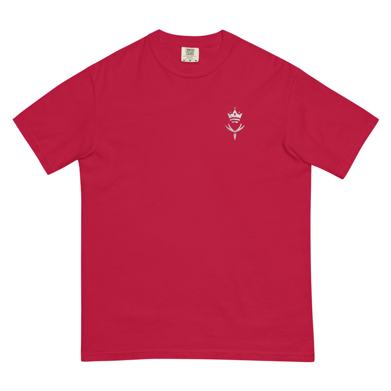 Crown-Rogue White Logo Unisex heavyweight t-shirt