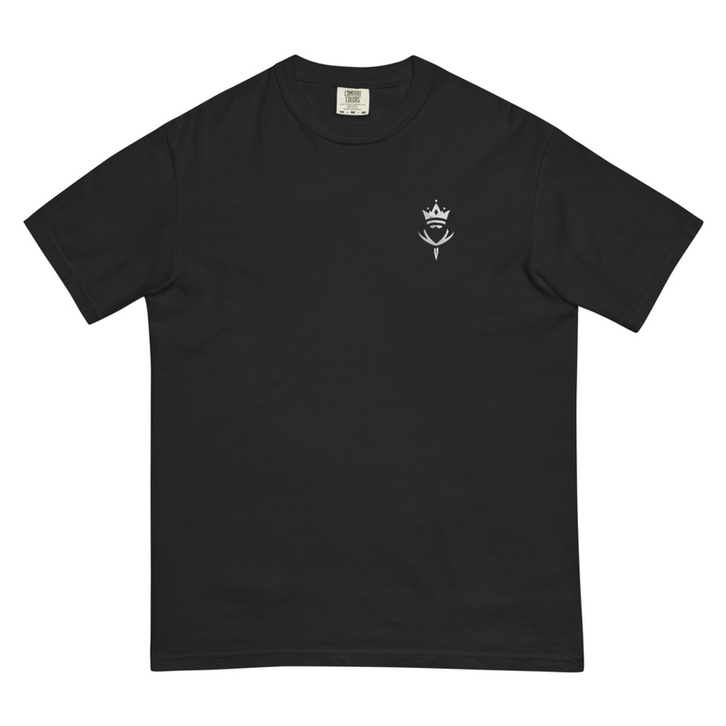 Crown-Rogue White Logo Unisex heavyweight t-shirt