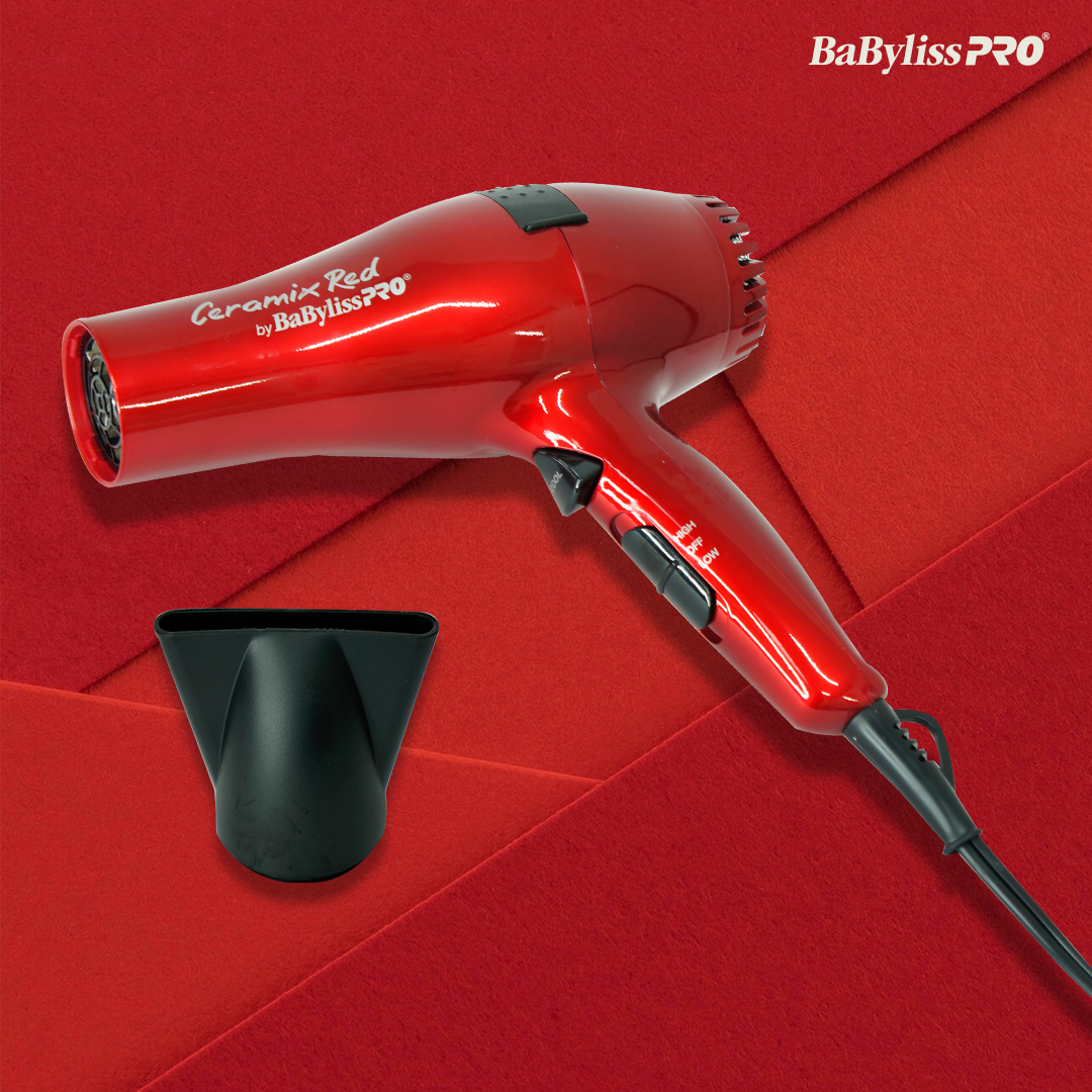 Secadora de cabello BabylissPro Ceramix Red