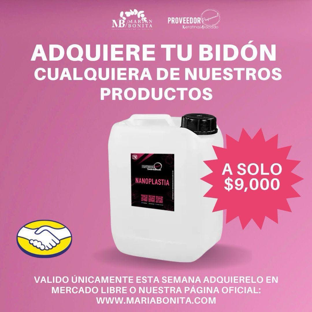 Promocion de Bidón CUALQUIER PRODUCTO DE APLICACIÓN