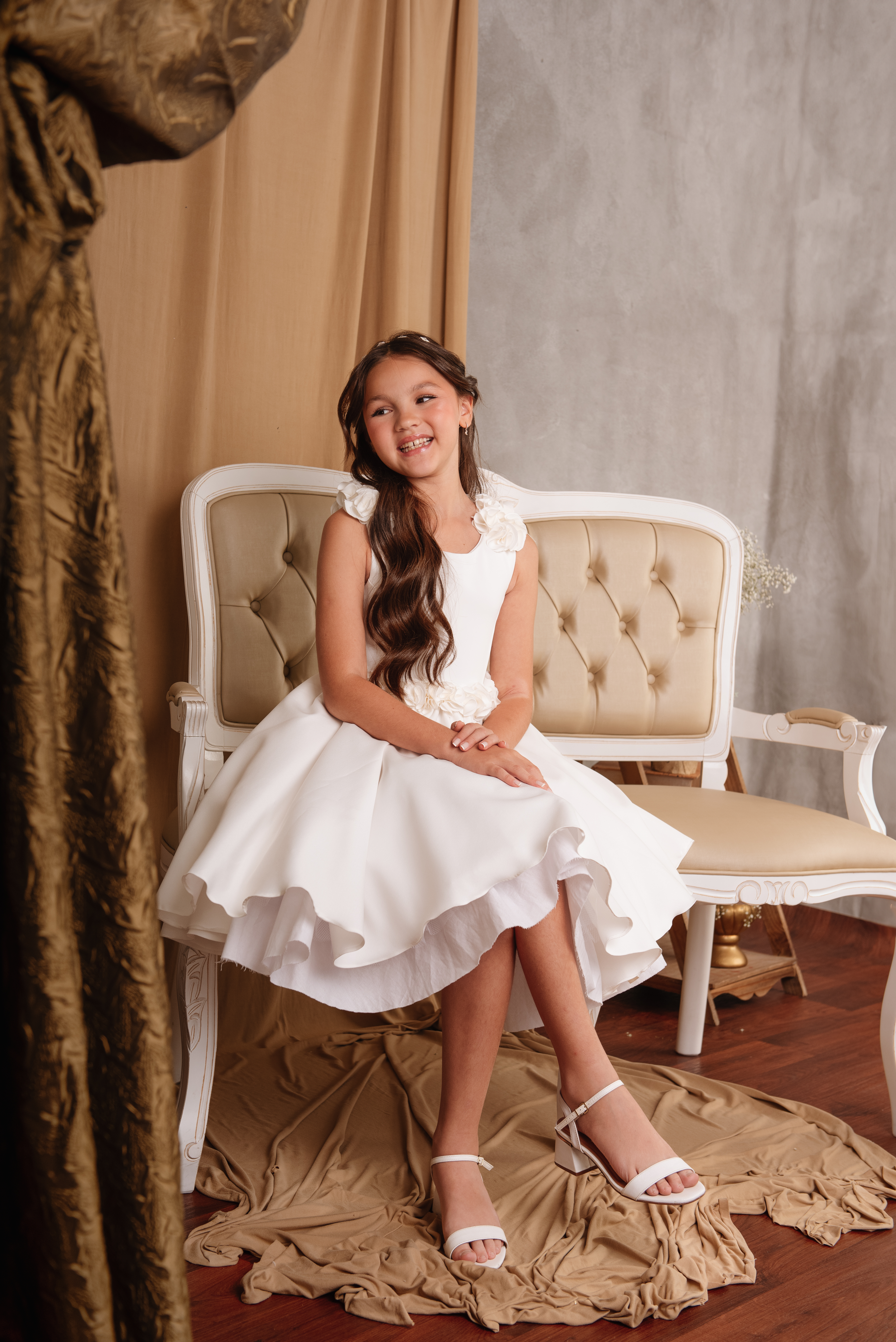 Vestido de Dama de Honra GIGI com flores