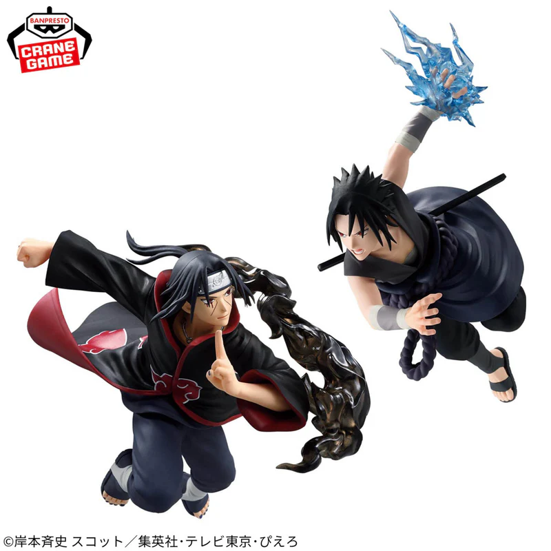 PACK 2 Sasuke Uchiha vs Itachi Uchiha – GiGO Exclusive