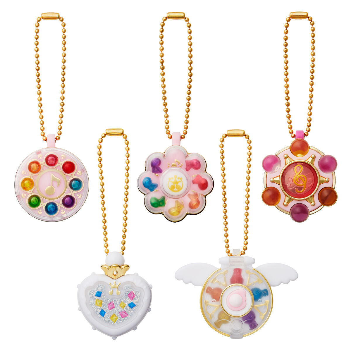 Set de 5 Little Charm de Magical Doremi