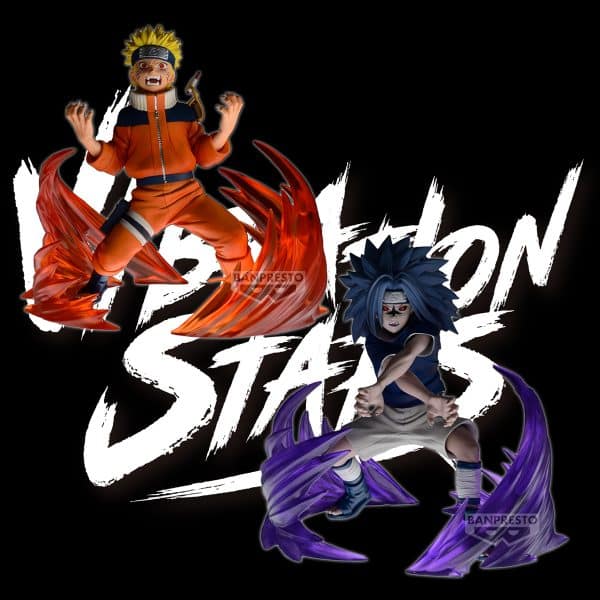 PACK 2 Naruto Uzumaki x Sasuke Uchiha – Vibration Stars (Naruto 72 Series)