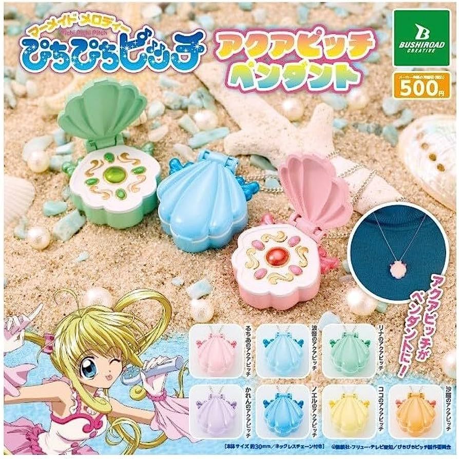 Set de 7 colgantes Pichi Pichi Pitch 