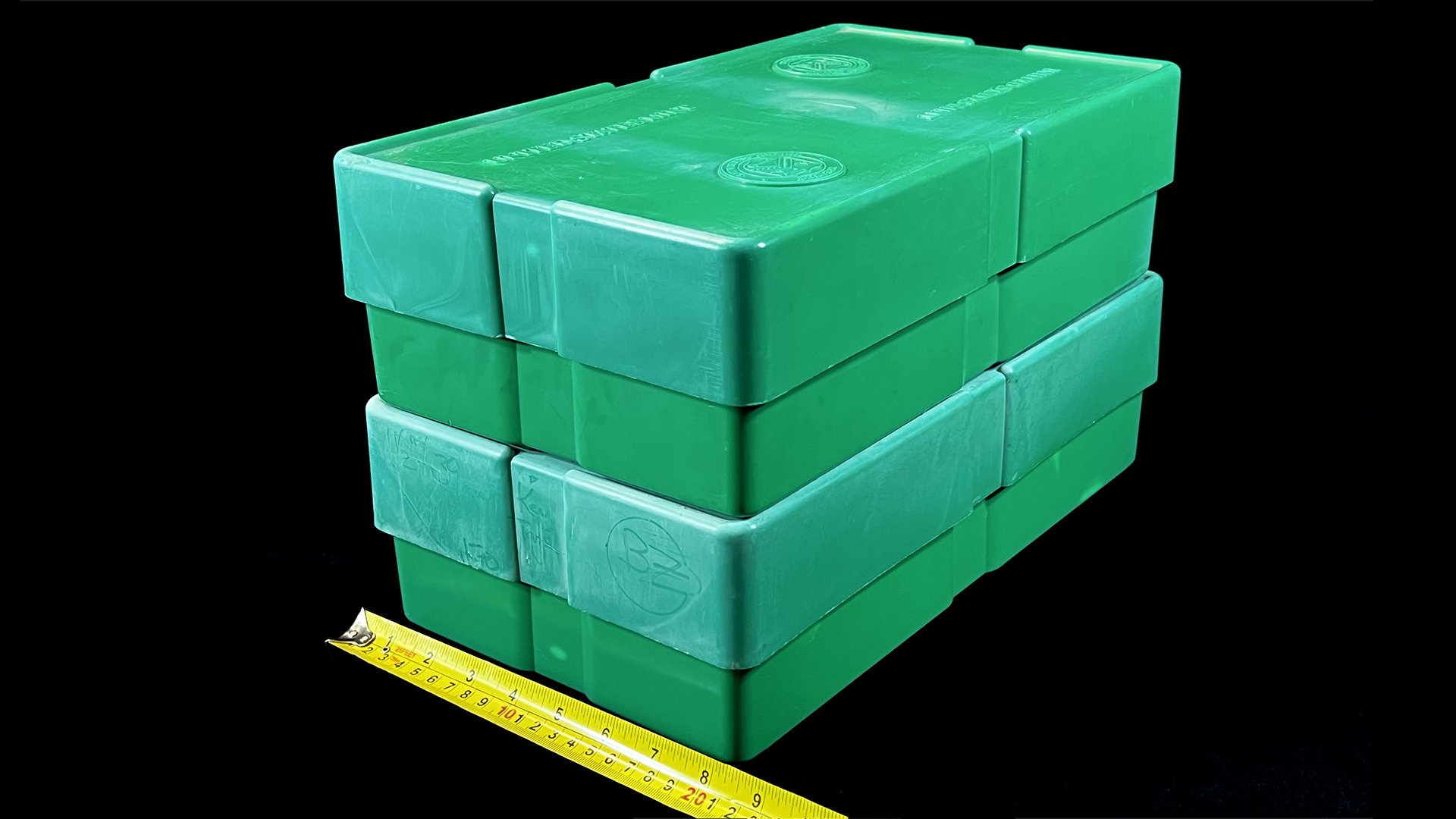 Empty Green US Mint Monster Box