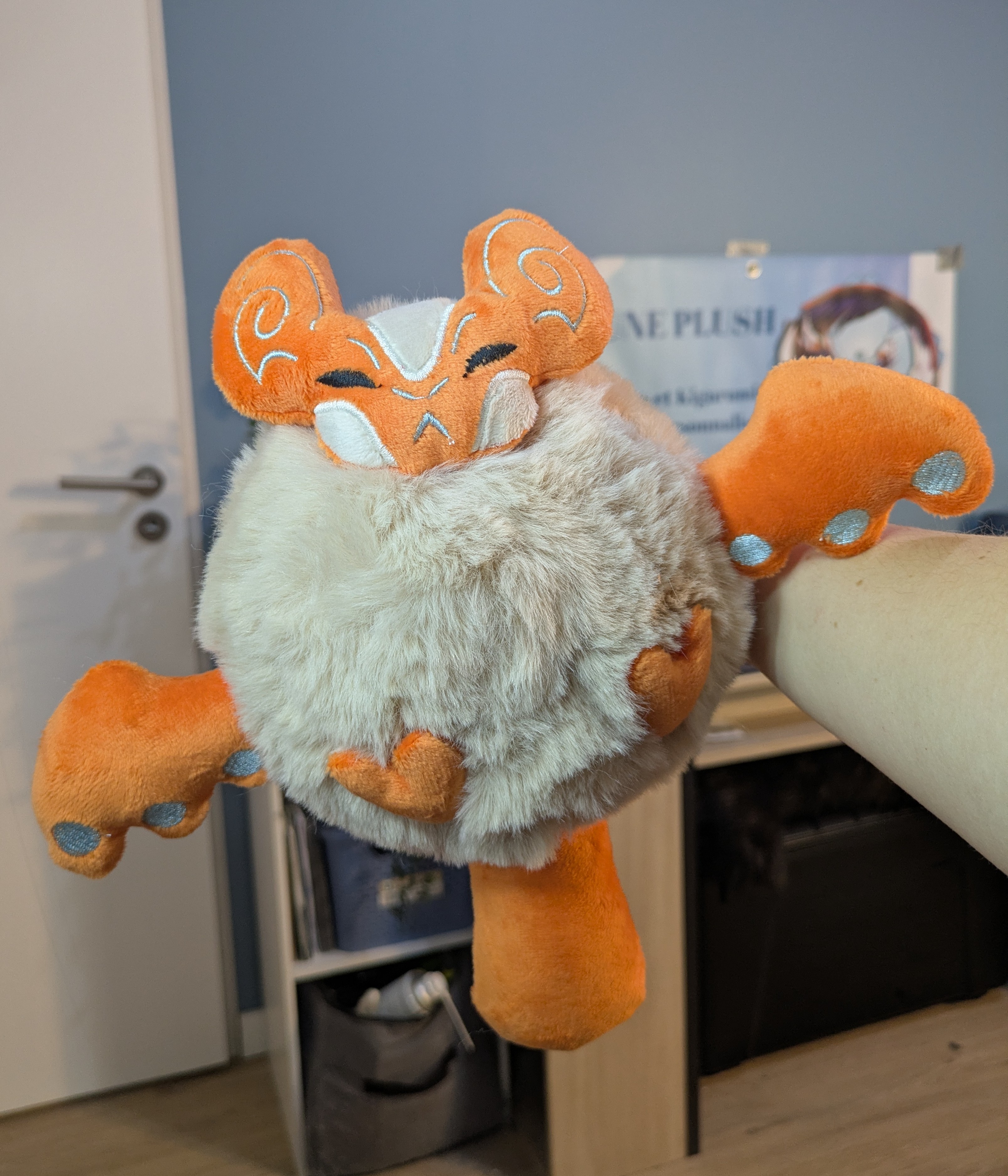 Peluche Paolumu orange