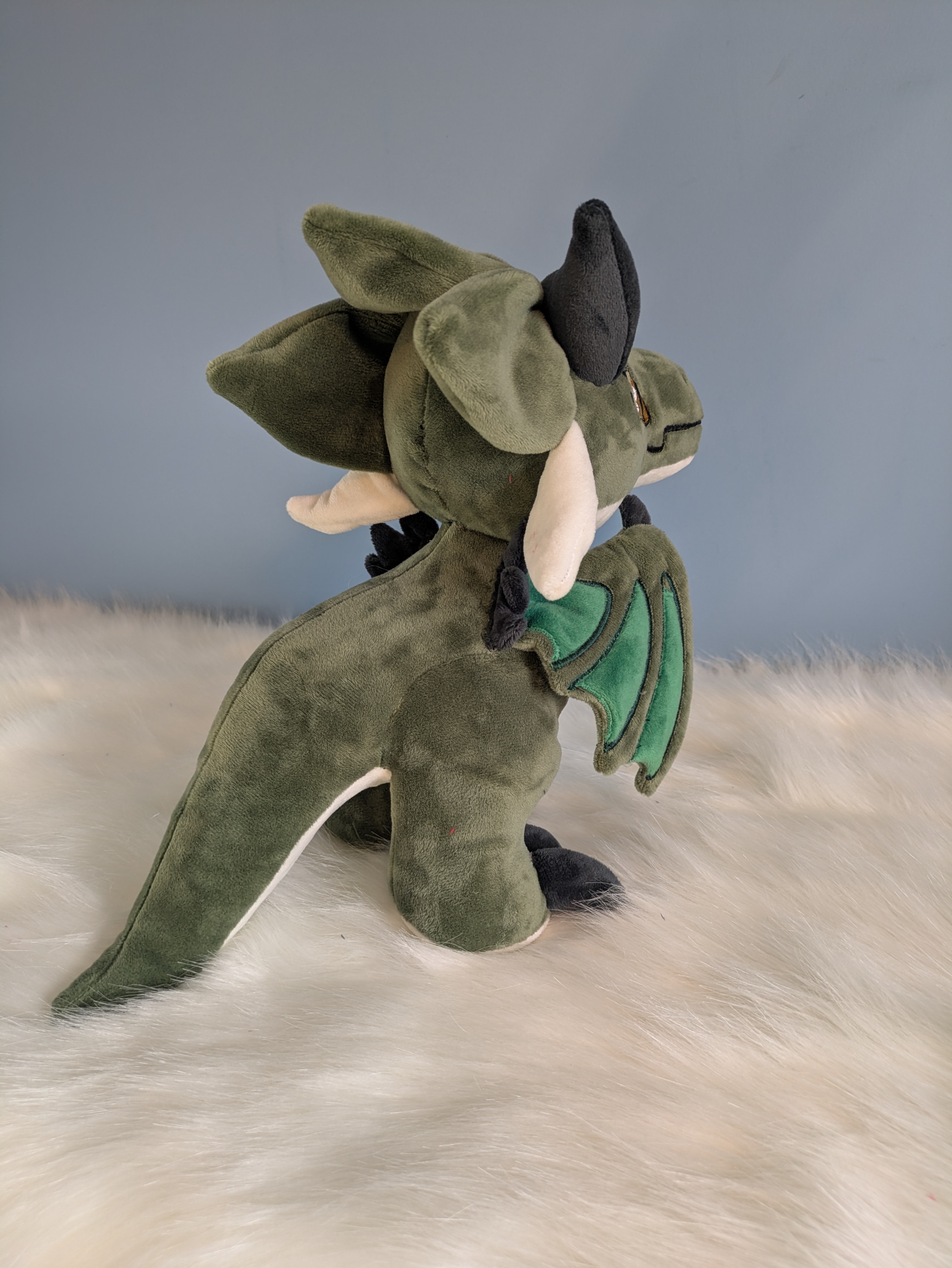 Peluche Dragon Vert 