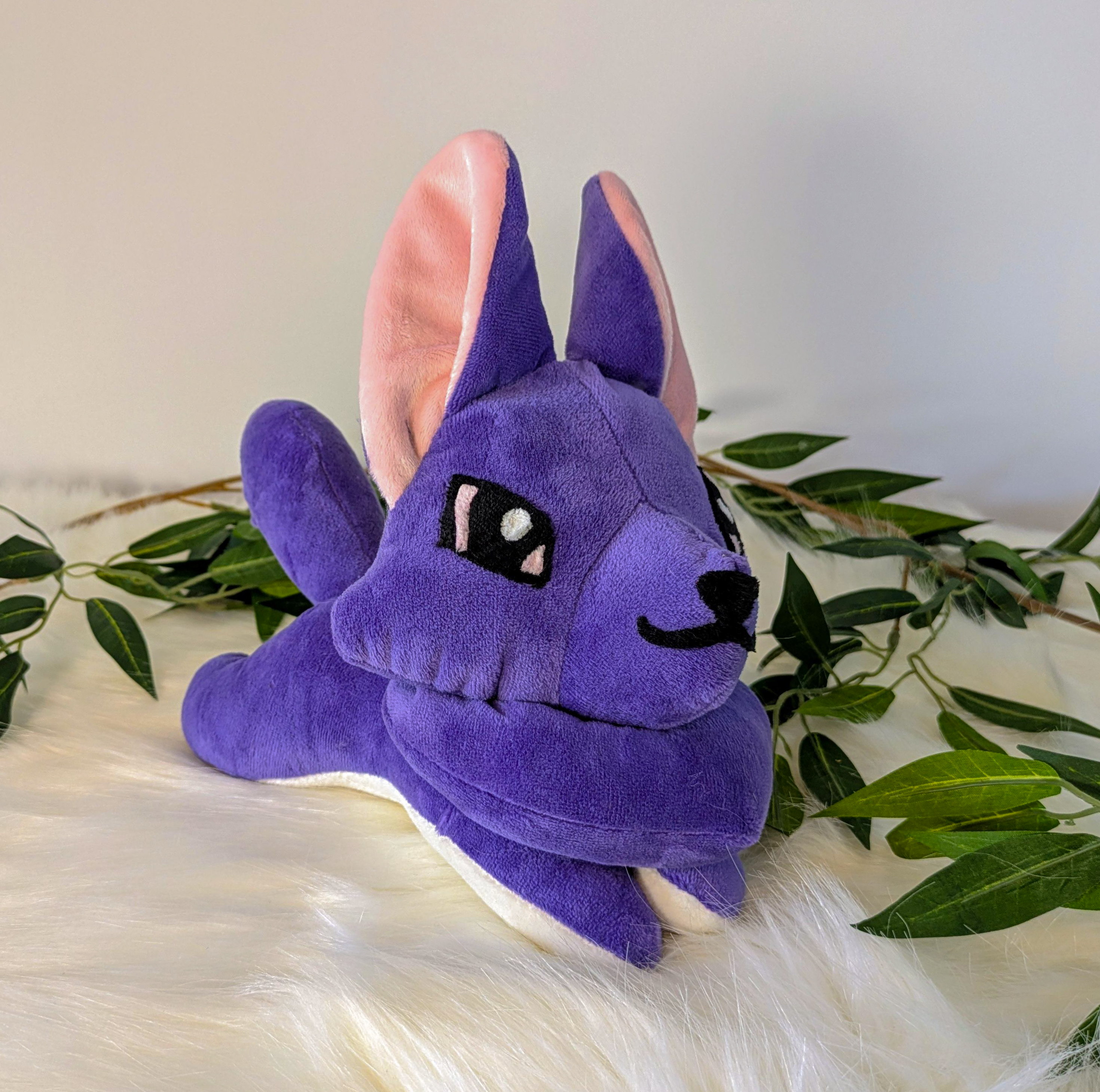 Peluche Renard Violet