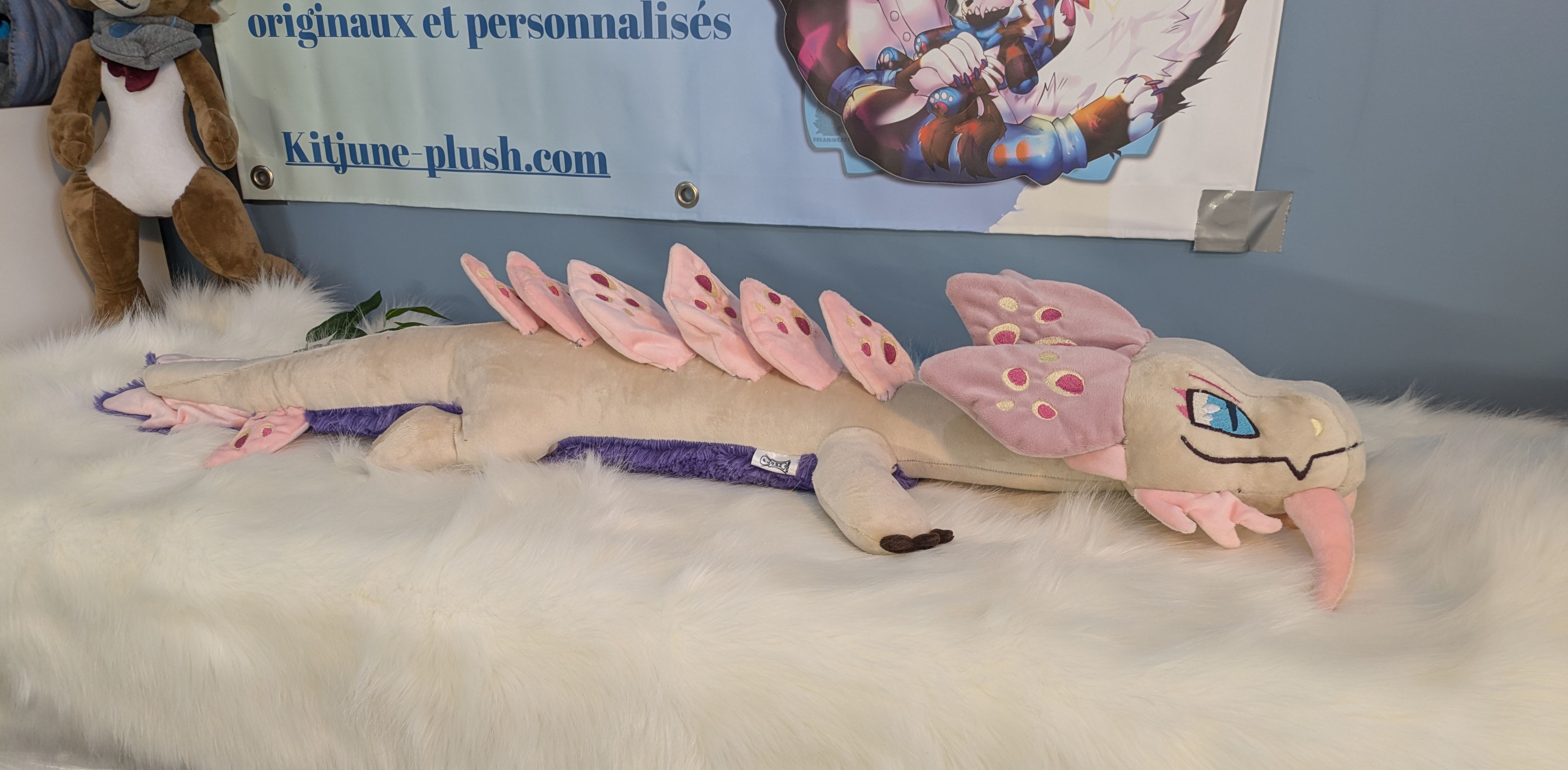 Peluche dragon Léviathan 