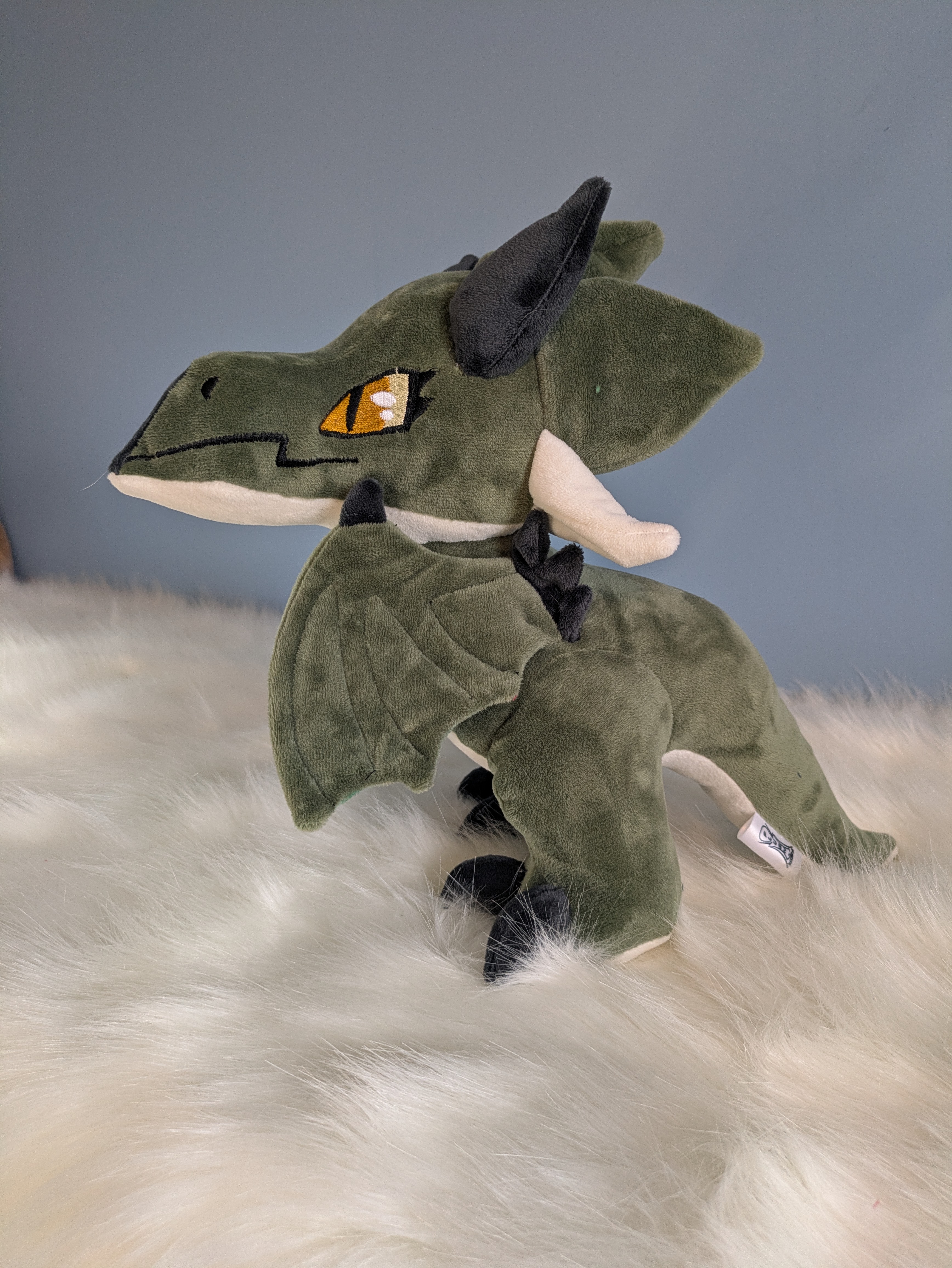 Peluche Dragon Vert 