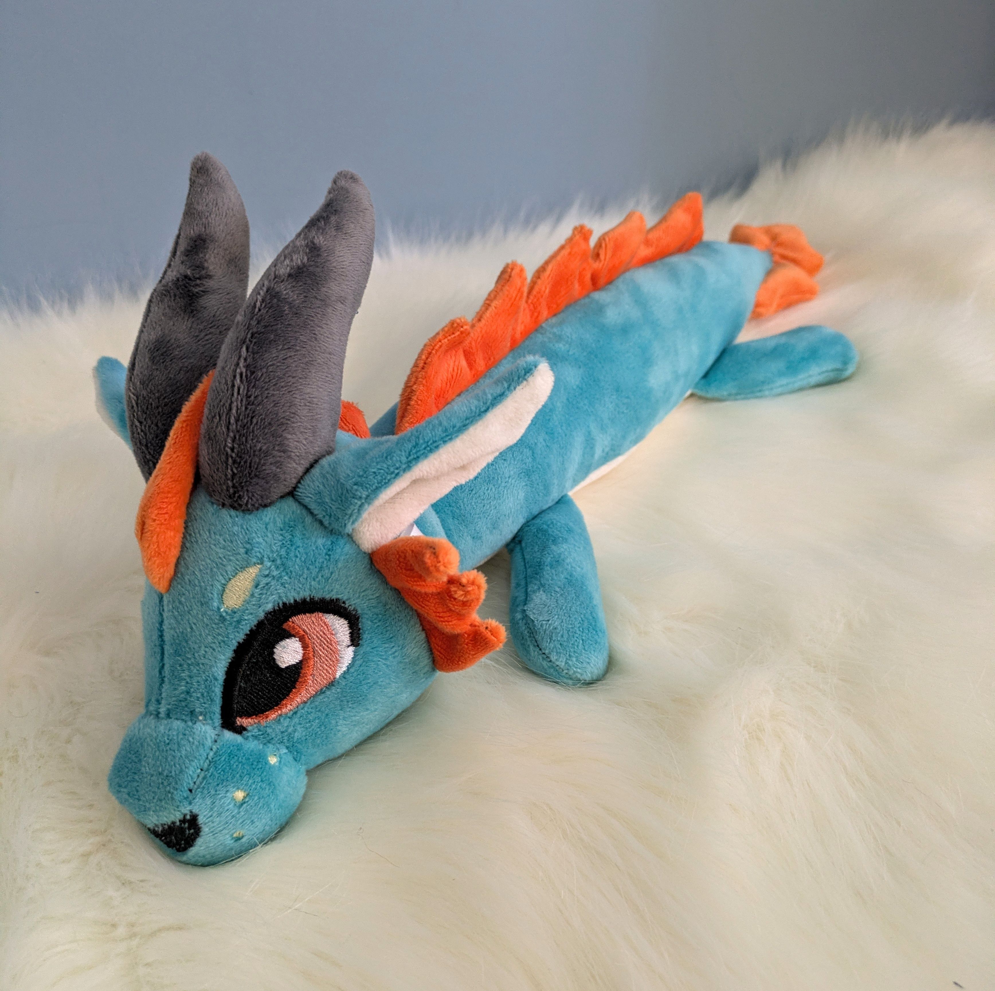 Noodle Dragon vert / orange 