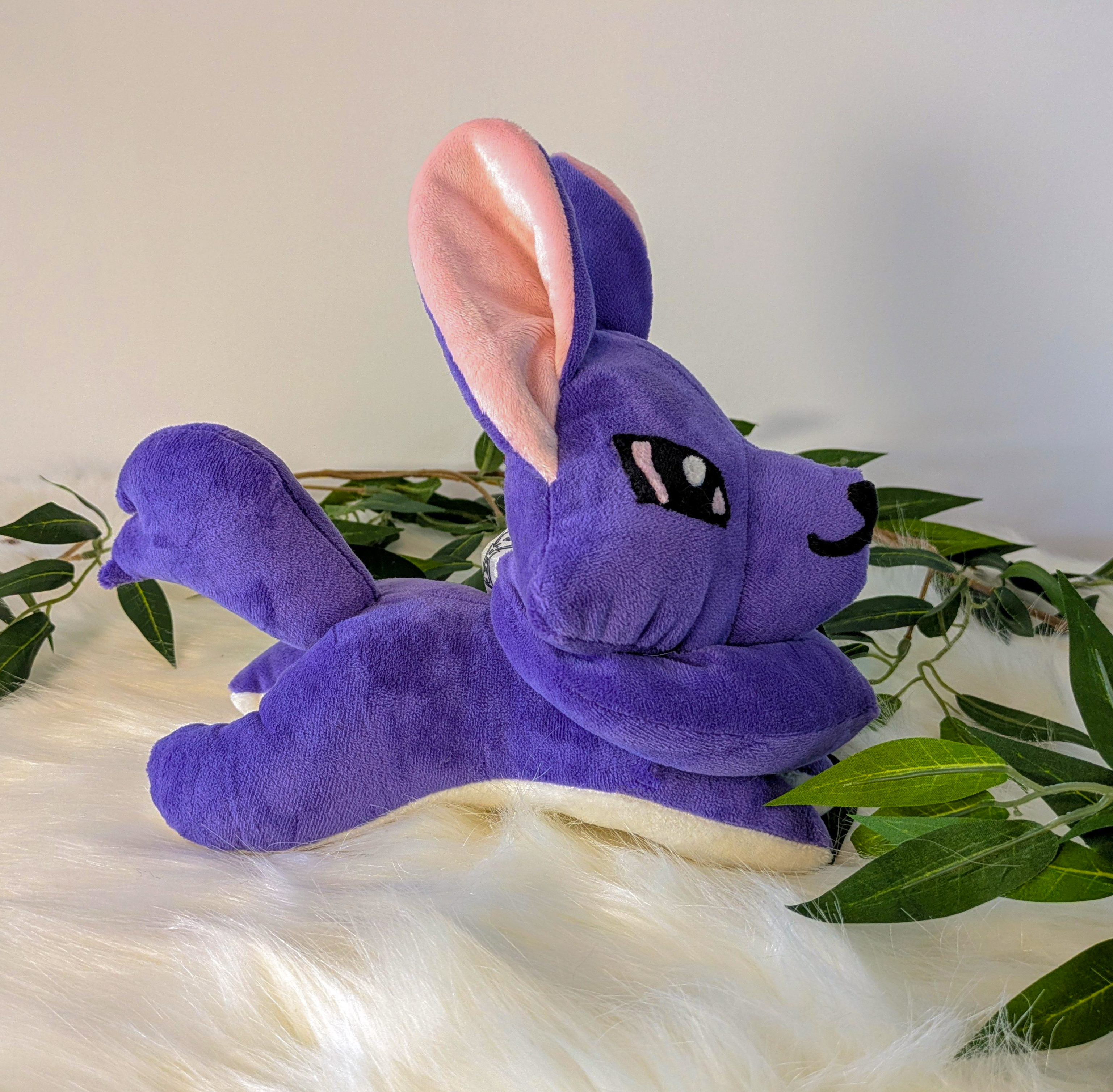 Peluche Renard Violet