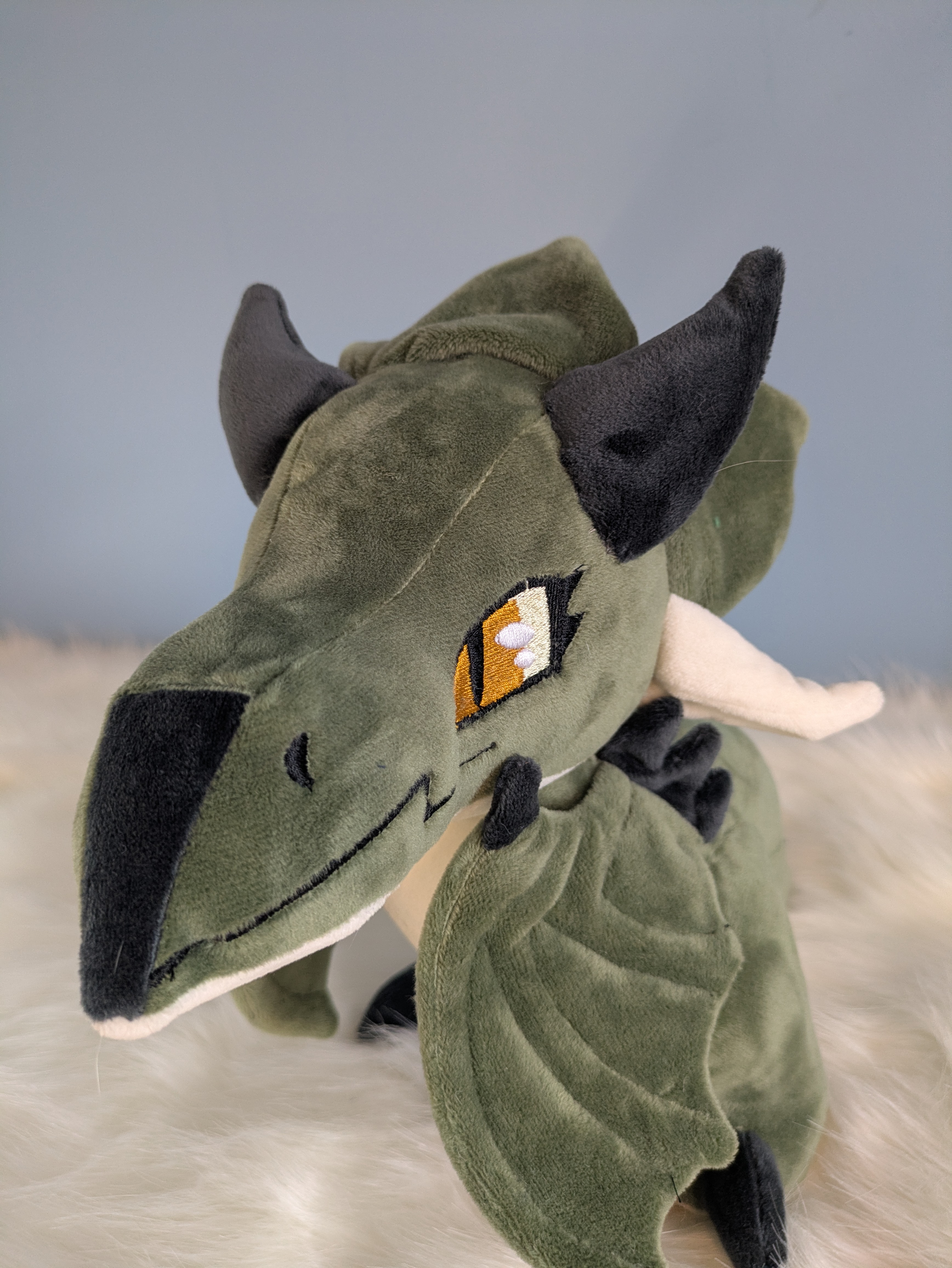 Peluche Dragon Vert 