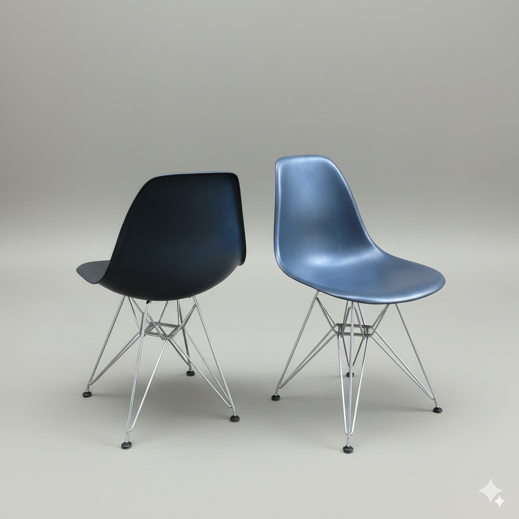 Chaise Vitra DSR noir
