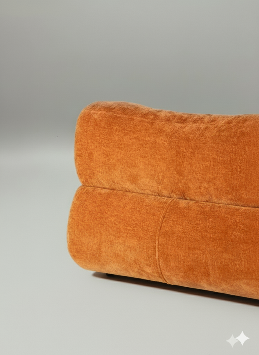 Fauteuils / Banquettes modulables design orange