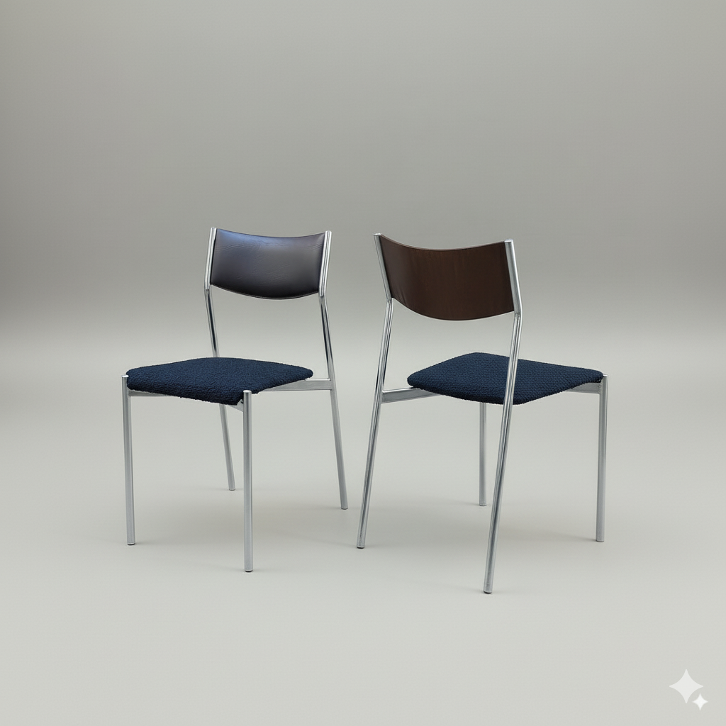 Chaise moderniste 80s