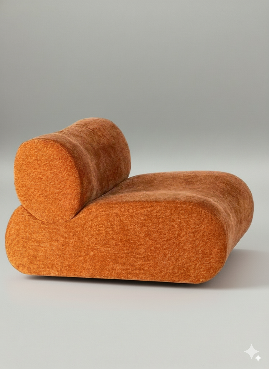 Fauteuils / Banquettes modulables design orange