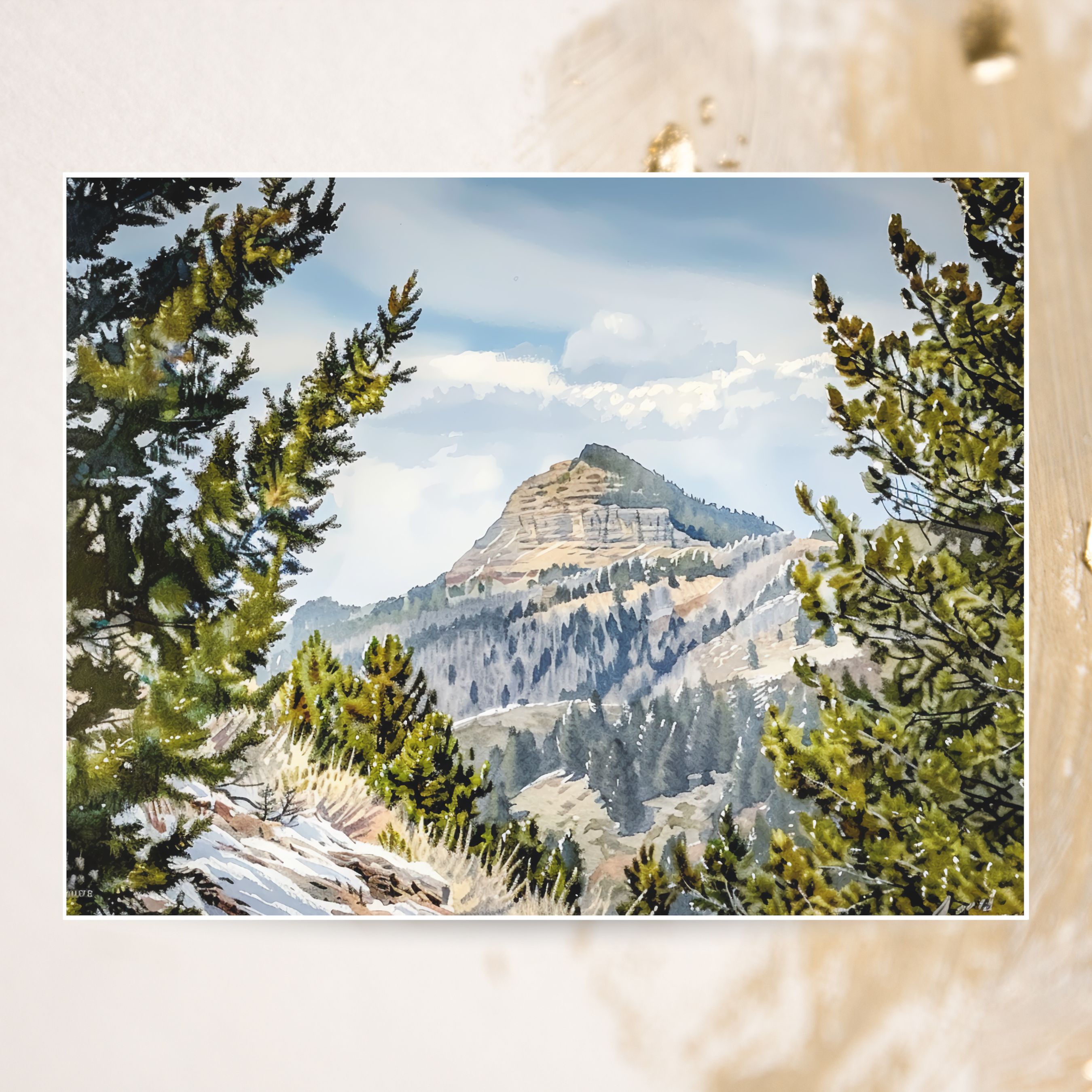 Broke Off Mountain Card, Colorado Pagosa Springs, Rocky Mountain, All Occasion Cards, Thank You, Invitation, Note Card, Greetings, Birthdays