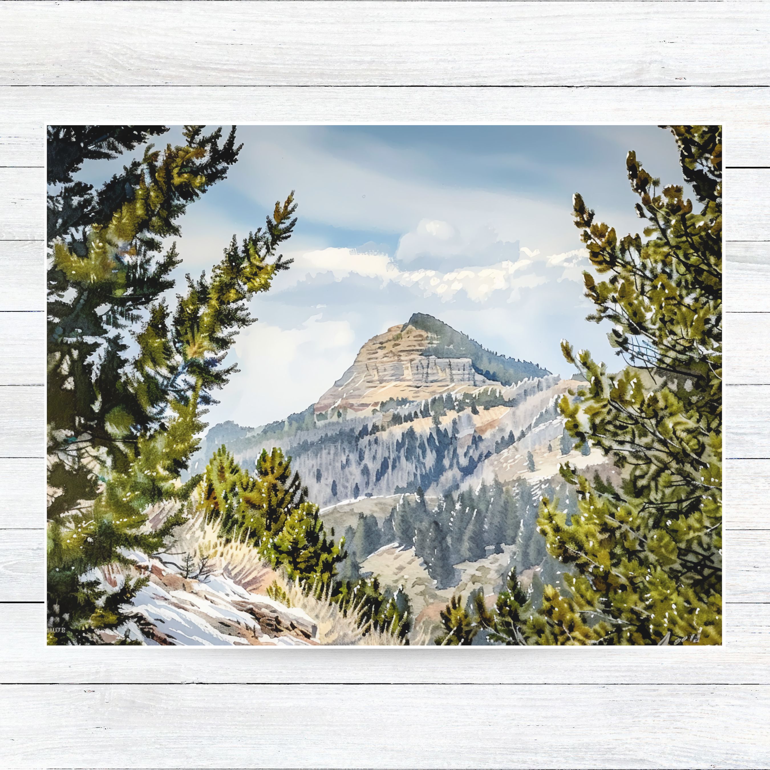 Broke Off Mountain Card, Colorado Pagosa Springs, Rocky Mountain, All Occasion Cards, Thank You, Invitation, Note Card, Greetings, Birthdays