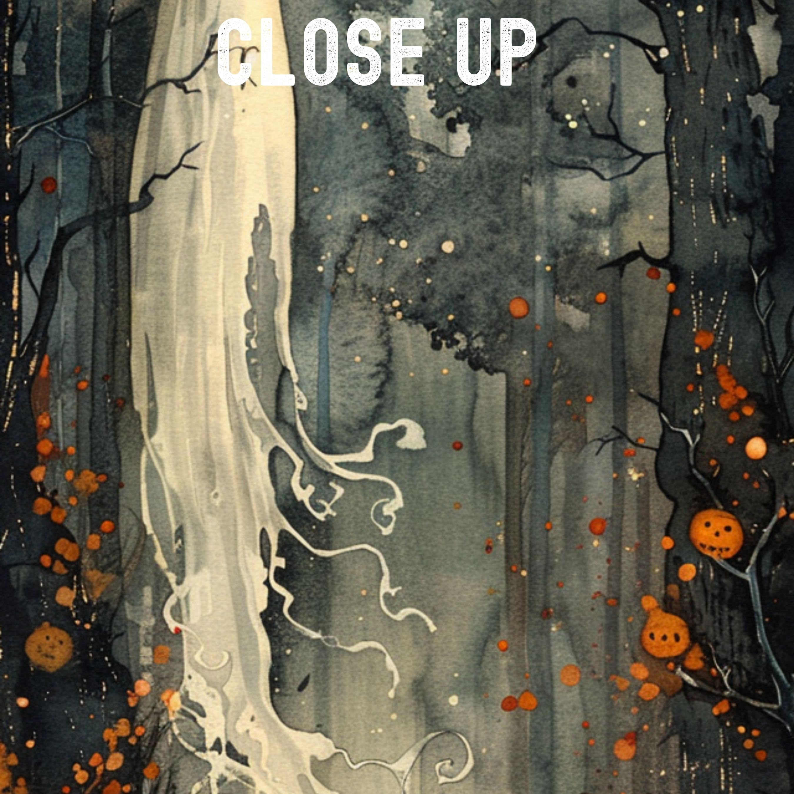 Ghostly Wanderer Bookmark, Spooky Ghost Art, Halloween Bookmark, Book Lovers Gift, Handmade, Unique, Ghost Theme, Laminated Bookmark