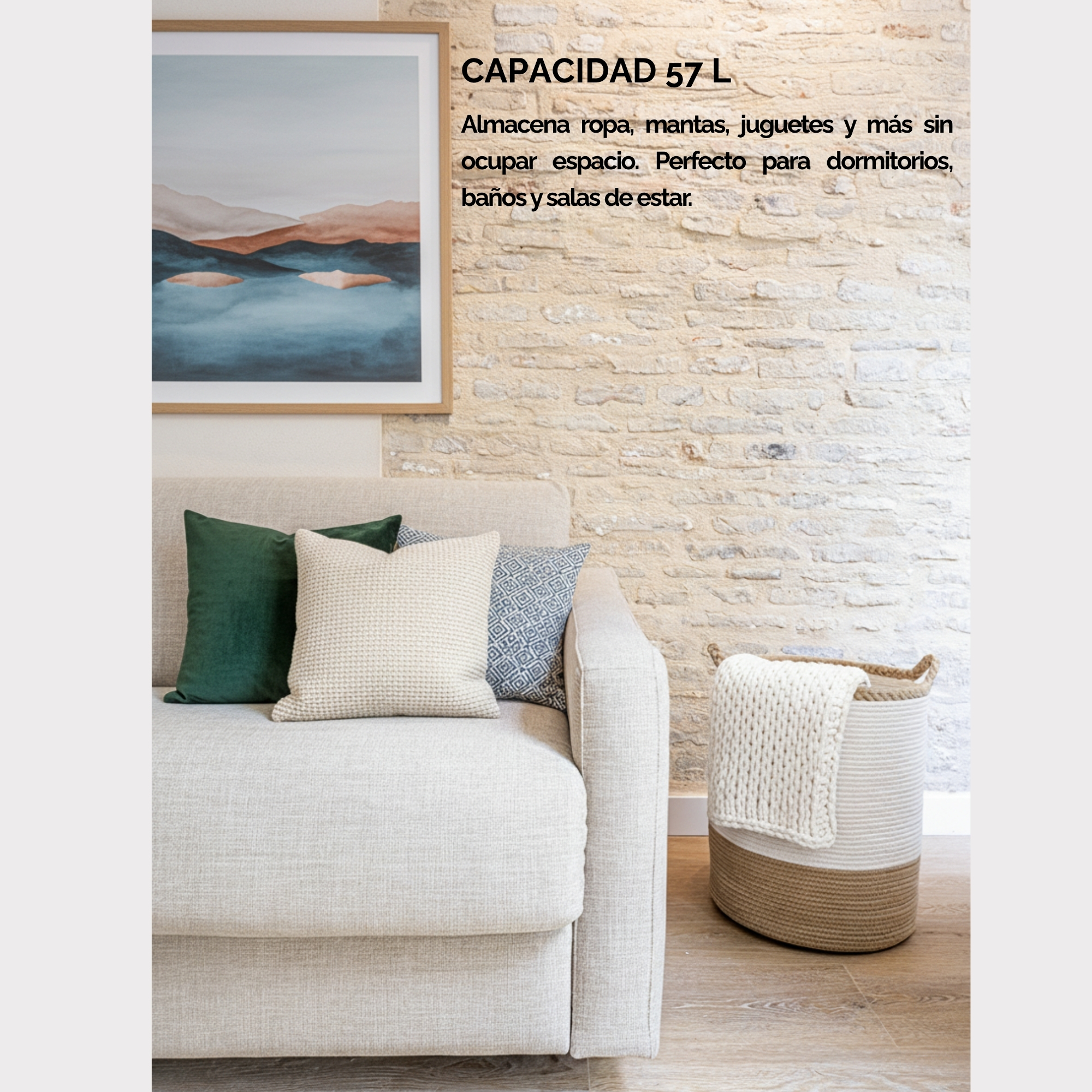 Color Blanco y Camel