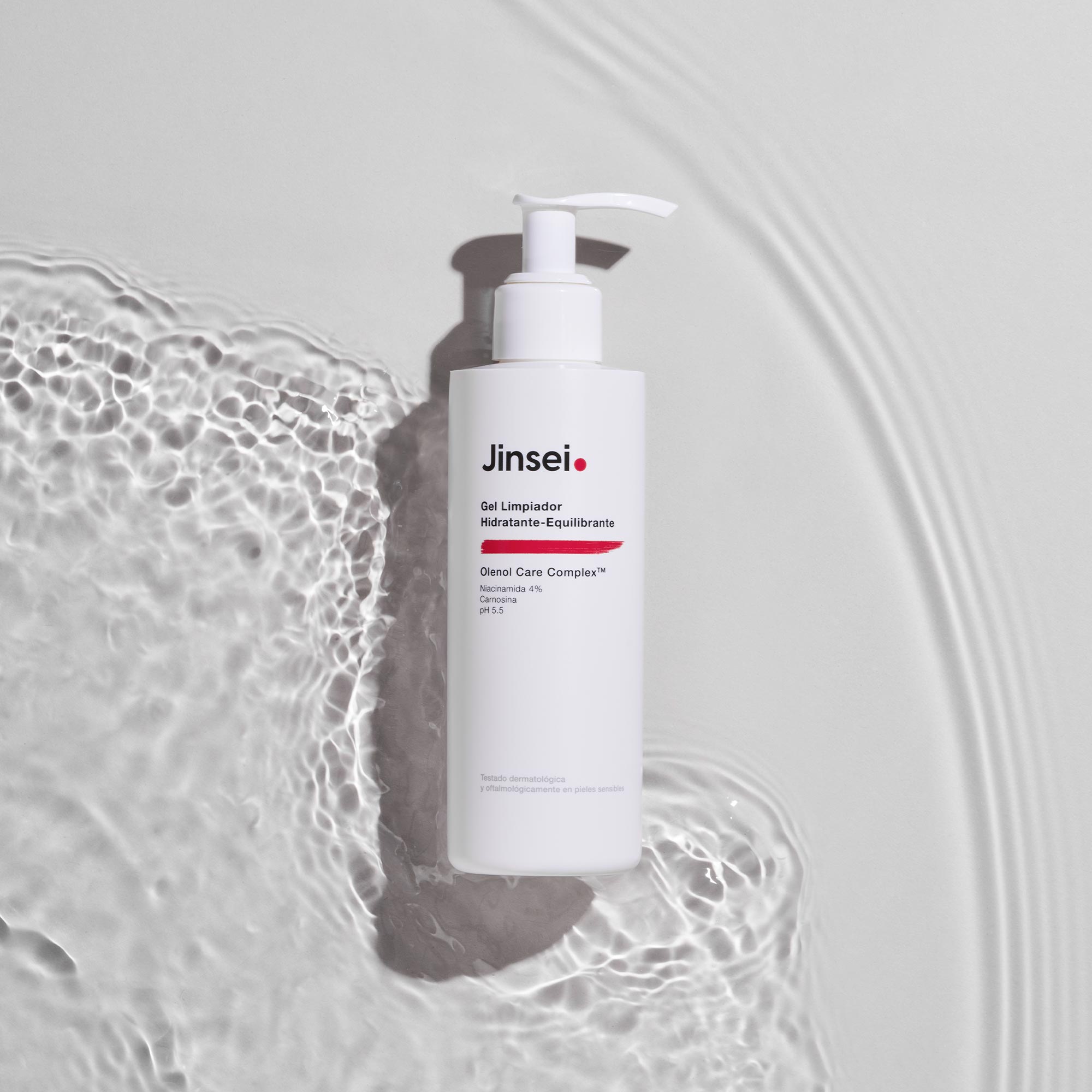 Jinsei Gel Limpiador Hidratante - Equilibrante 200 ml.