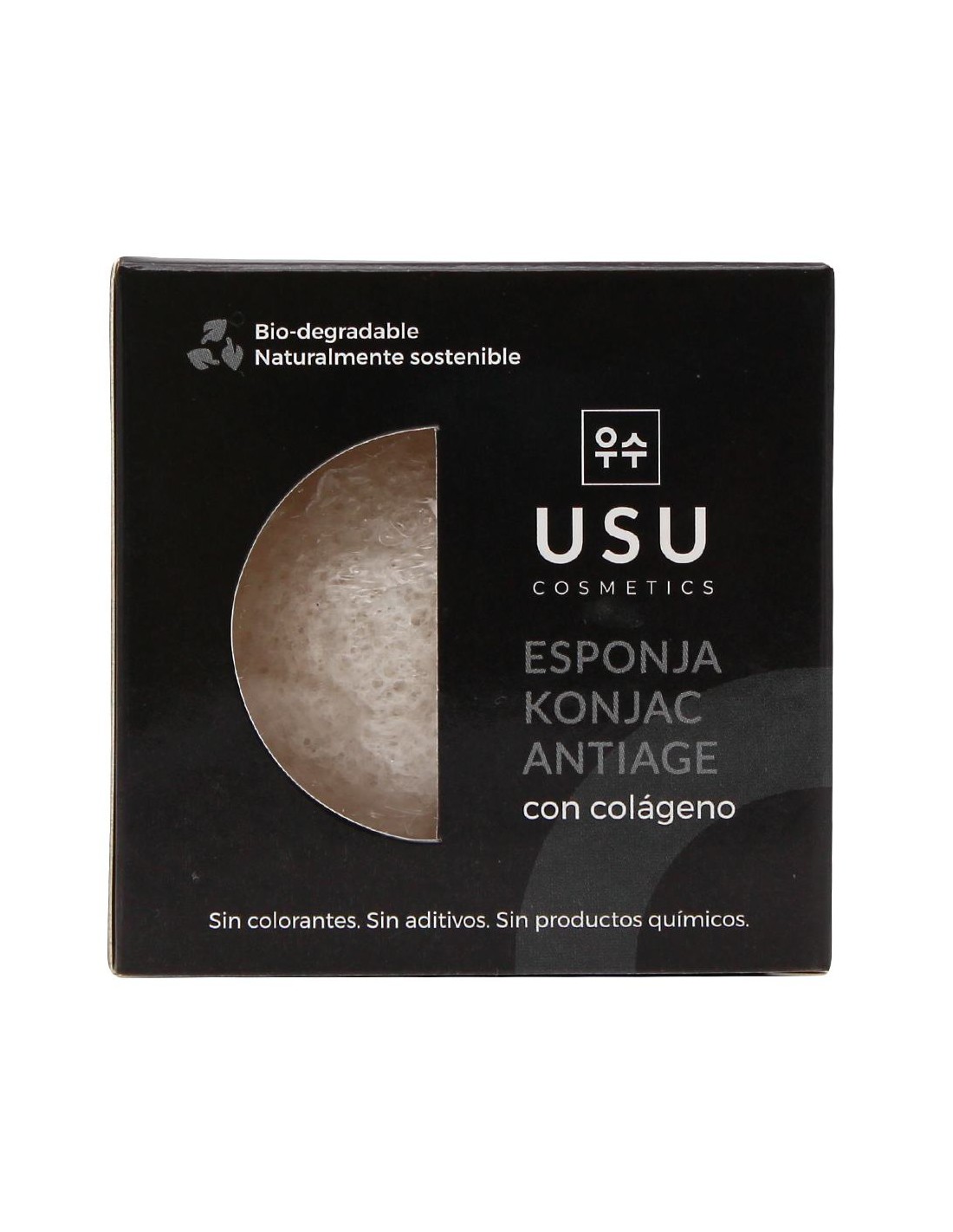 USU Esponja Konjac Antiage con colágeno