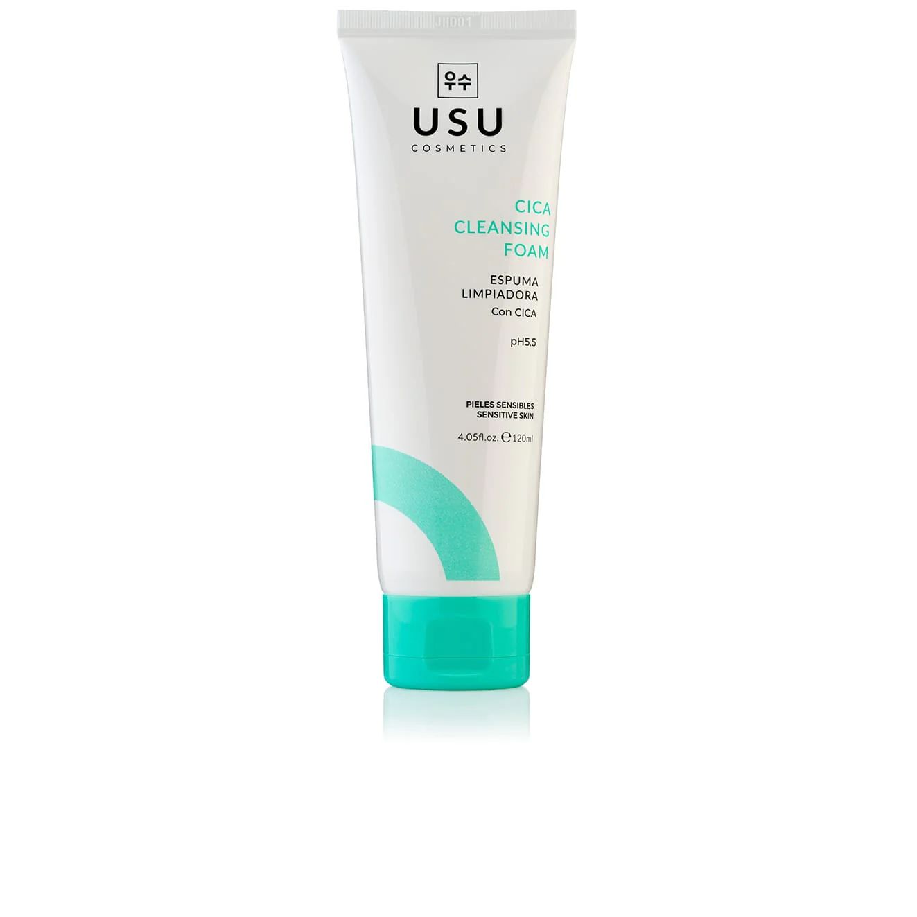 USU CICA Cleansing Foam Espuma Limpiadora con CICA pH 5.5 120 ml.