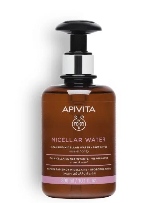 Apivita Agua Micelar limpiadora – Rostro y ojos 300 ml.