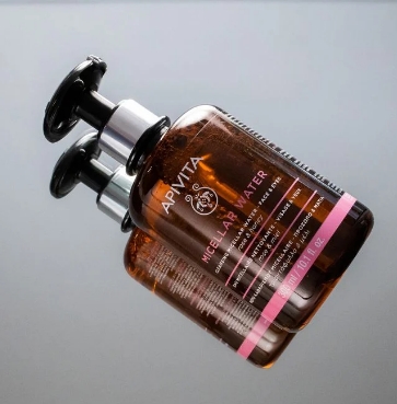 Apivita Agua Micelar limpiadora – Rostro y ojos 300 ml.