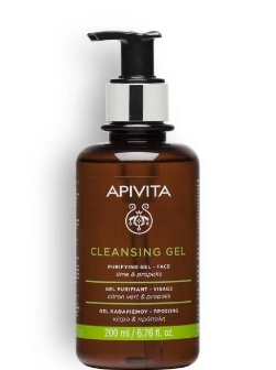 Apivita Cleansing Gel Purifying Gel Face 200ml