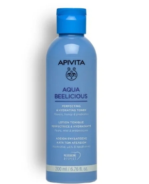 Apivita Aqua Beelicious Tónico Perfeccionador & Hidratante 200 ml.