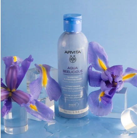 Apivita Aqua Beelicious Tónico Perfeccionador & Hidratante 200 ml.