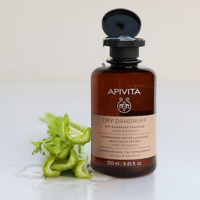 Apivita Dandruff Champú Anticaspa Seca 250 ml.