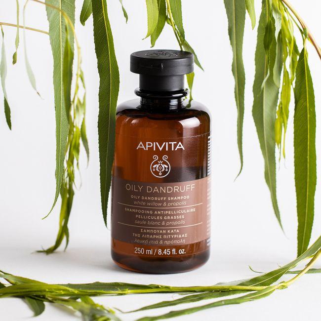 Apivita Dandruff Champú Anticaspa Grasa 250 ml.