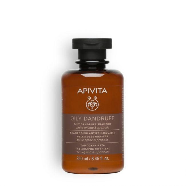 Apivita Dandruff Champú Anticaspa Grasa 250 ml.