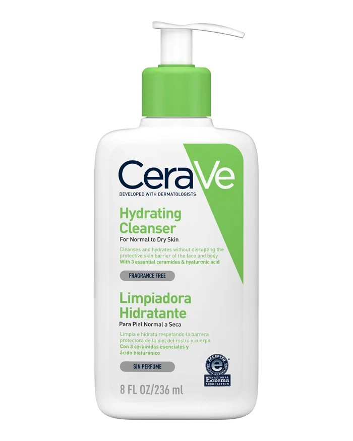 CeraVe Limpiadora Hidratante 236 ml.