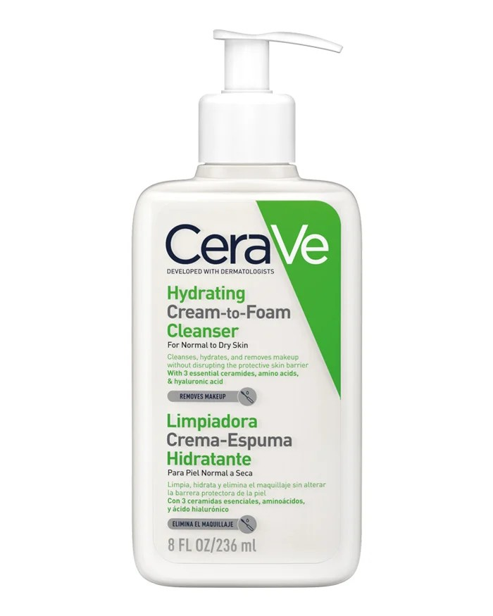CeraVe Limpiadora Crema-Espuma Hidratante