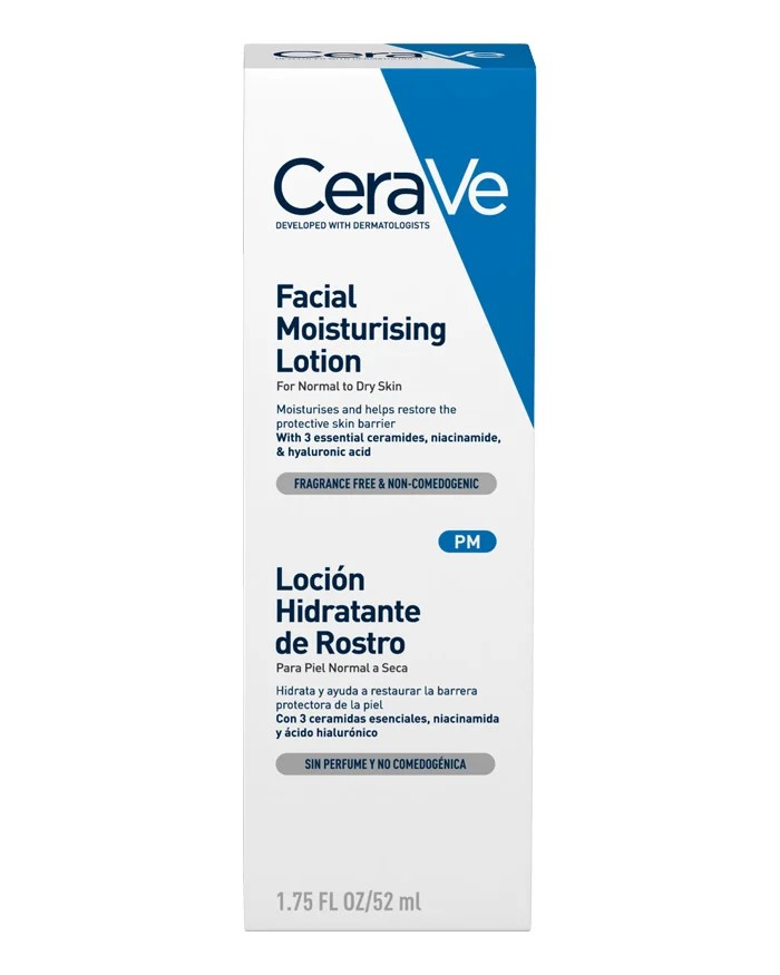 CeraVe Loción Hidratante de Rostro PM