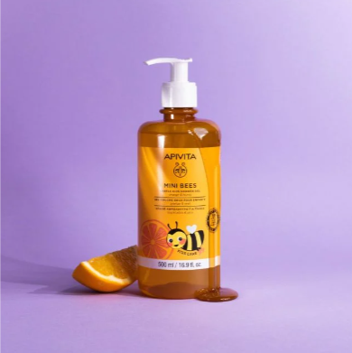 Apivita Mini Bee Gel de Ducha Suave para Niños 500 ml.
