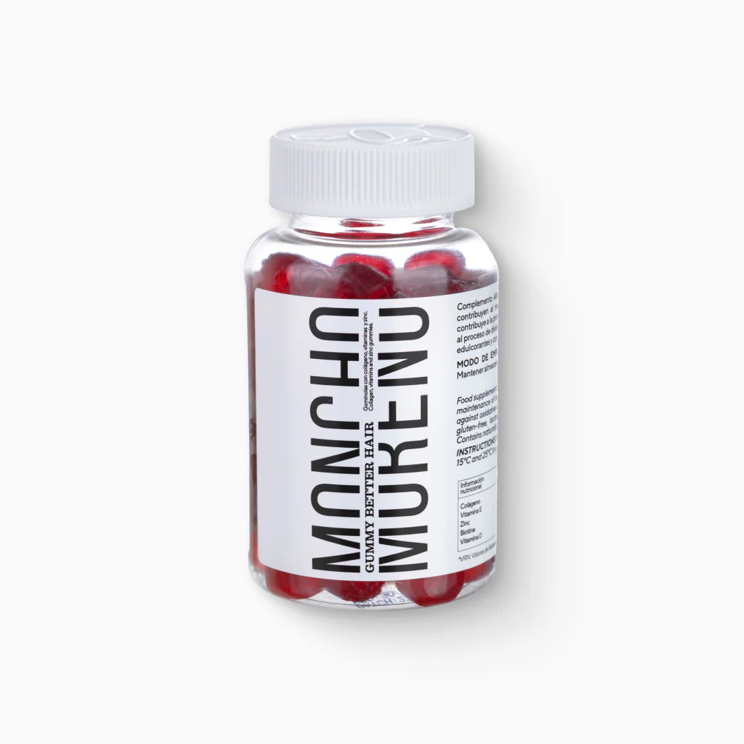 Moncho Moreno GUMMY BETTER HAIR 60 uds.