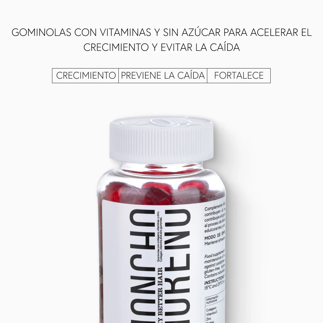 Moncho Moreno GUMMY BETTER HAIR 60 uds.